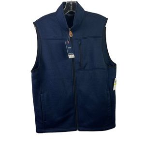 NWT IZOD Men's Premium Essentials Fleece Vest